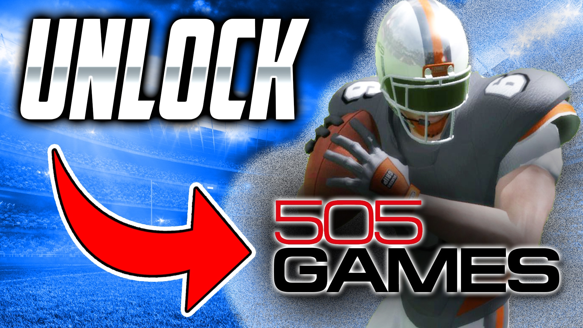Backbreaker - How To Unlock 505 gAMES Football Team