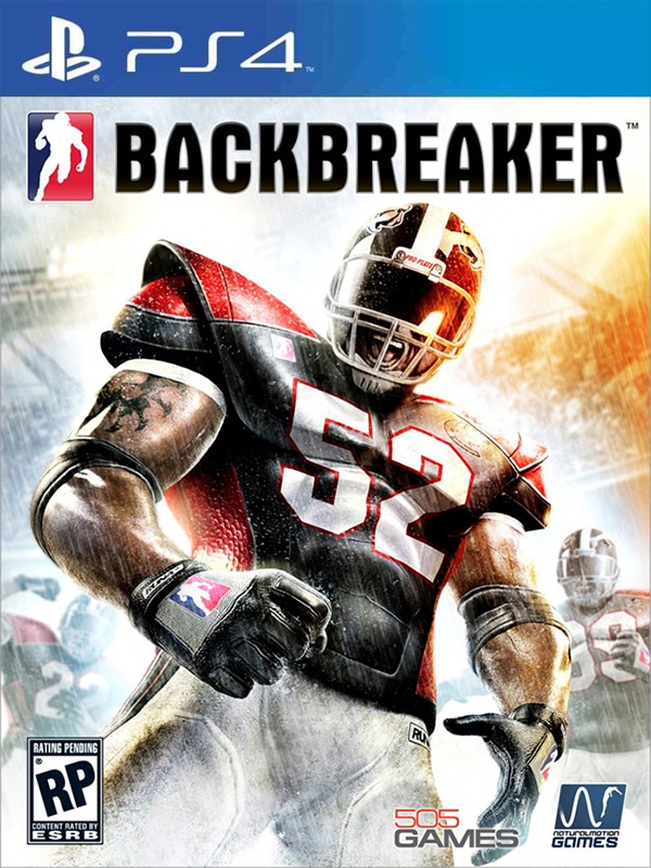 Backbreaker PS4 Game Cover Art