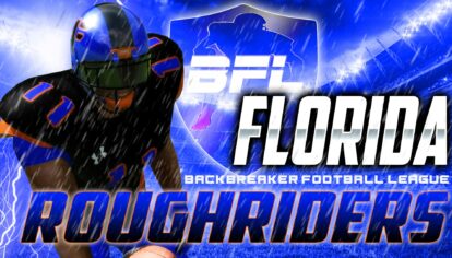 Florida Roughriders_Backbreaker Football League Wallpaper