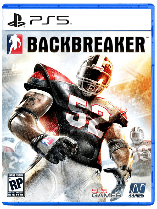 Backbreaker PS5 Cover