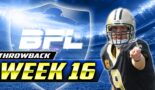 Backbreaker Football League (Season 1) Week 16 Highlights