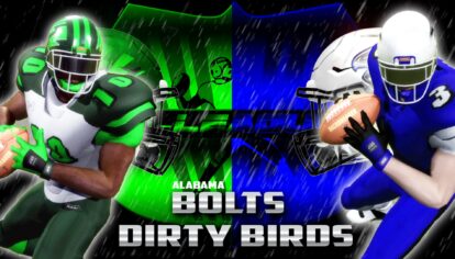 Backbreaker D-League (Throwback) Alabama Bolts vs Dirty Birds