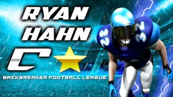 Ryan Hahn Named Team Captain_Backbreaker Football League