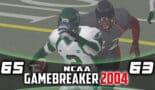Epic High Scoring Game In NCAA Gamebreaker 2004
