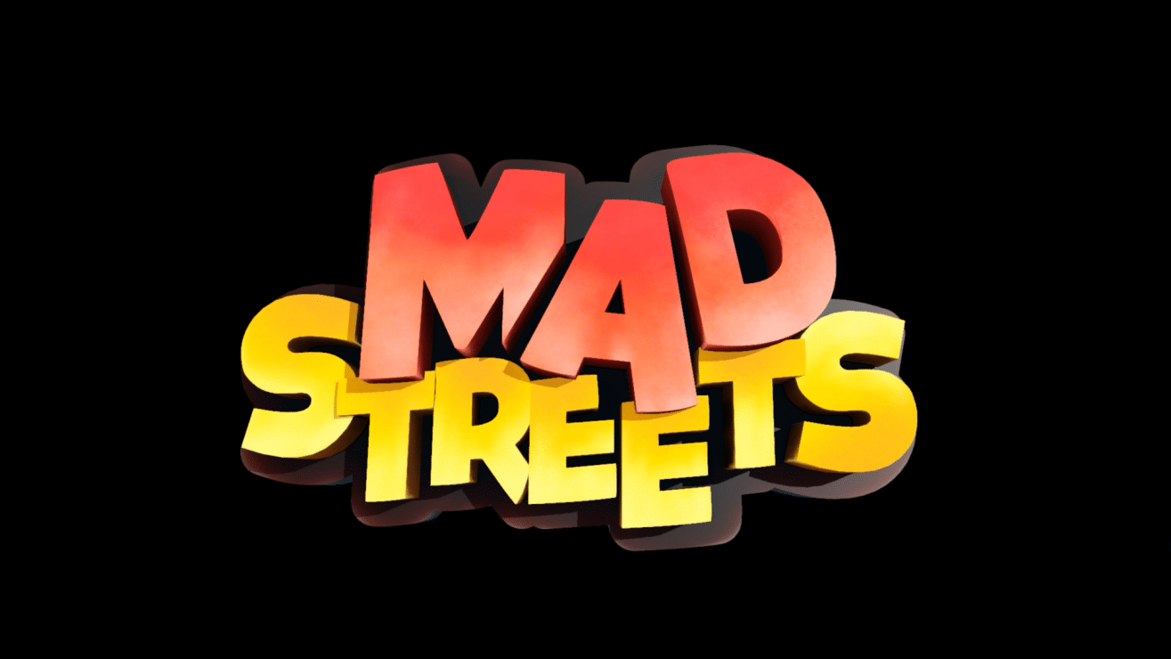 Mad Streets Black Wallpaper