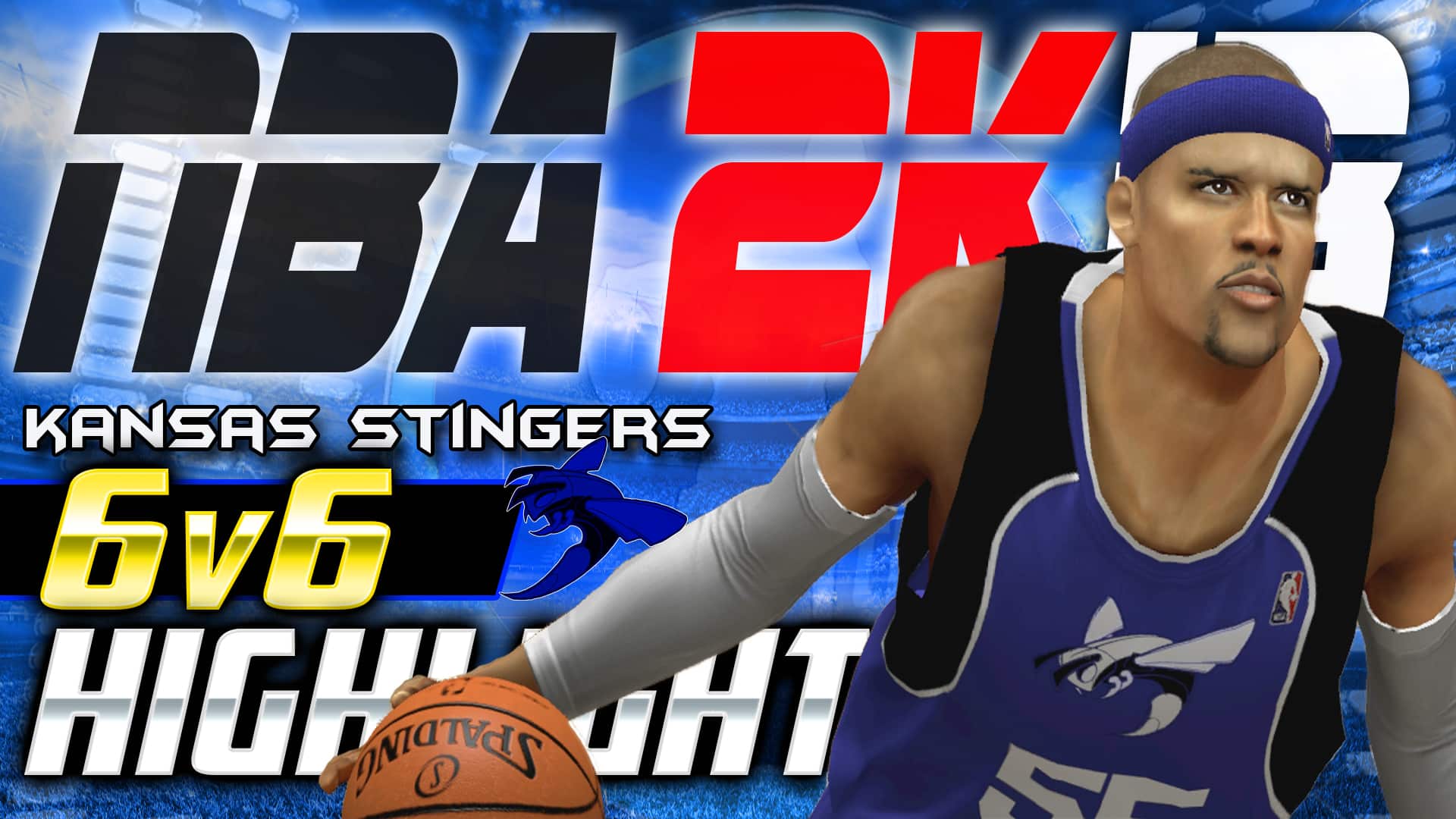 Kansas Stingers 6v6 - NBA 2K13 Game Highlights