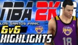 Los Santos Panic 6v6 – NBA 2K13 Game Highlights