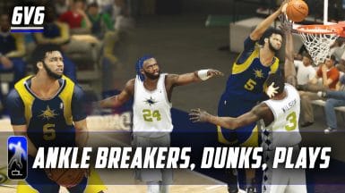 CBL 6v6 Best Ankle Breakers, Dunks, & Plays – NBA 2K13