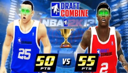 NBA 2K 13 League Draft Combine Championship