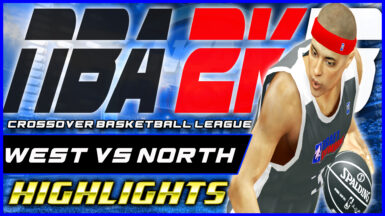 NBA 2K13 CBL Draft Combine » West vs North Game Highlights