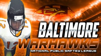 Baltimore Warhawks (NPSFL) Madden 2002