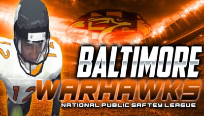 Baltimore Warhawks (NPSFL) Madden 2002