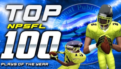 MADDEN 2002 PS2 HIGHLIGHTS_Top 100 Plays Of The Year_NPSFL Tournament