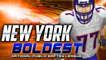 New York Boldest (NPSFL) Madden 2002