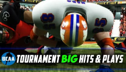 Backbreaker Big Hits And Plays-Backbreaker College Football League Tournament Highlights