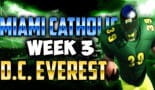 Miami Catholic vs D.C. Everest Pittbulls » Backbreaker High School Football Game Highlights