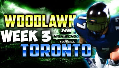 Backbreaker High School Football League Week 3 Scores Woodlawn Colonels vs Toronto Cougars