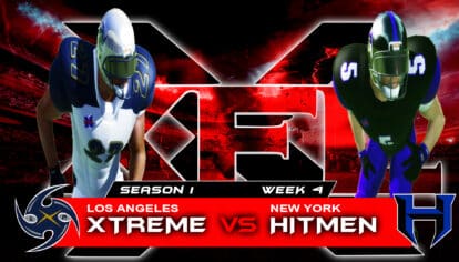 Backbreaker XFL Highlights » Los Angeles Xtreme vs New York Hitmen
