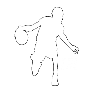 Crossover Basketball League Footer Logo
