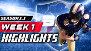 Backbreaker Football League (Season 1.1) Week 1 Highlights