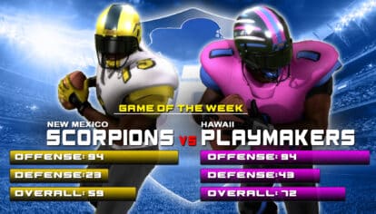 Backbreaker BFL Gameplay » Scorpions vs Playmakers