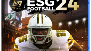 ESG Football 24 (PS5) Game Cover Art