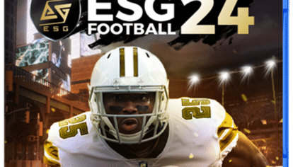 ESG Football 24 (PS5) Game Cover Art