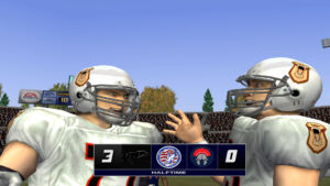 Madden 2003 (Dolphin Emulator) » NPSFL Halftime Screenshot