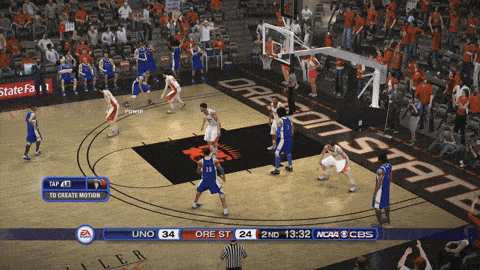 Aaron Power Ankle Breaker GIF » NCAA Basketball 10