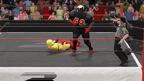 Its Over MF - 3T Wrestling GIF