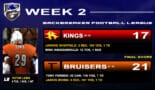 Kings vs Bruisers Final Score » BACKBREAKER FOOTBALL LEAGUE【WEEK 2】
