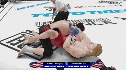 Ken Submits Johnny Cage In Pride FC » UFC Undisputed 3