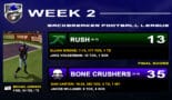Rush vs Bonecrushers Final Score » BACKBREAKER FOOTBALL LEAGUE【WEEK 2】