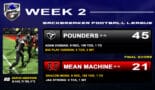 Los Santos Pounders vs Mean Machine Final Score » BACKBREAKER FOOTBALL LEAGUE【WEEK 2】