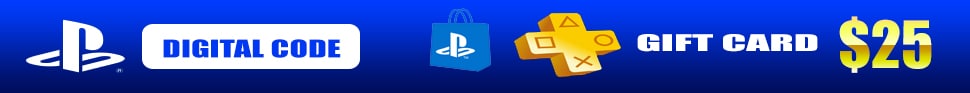 $25 Playstation Store Gift Card