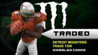 The Detroit Monsters Acquire QB Kingsley Cooke Through Trade