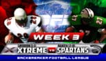 Gridiron Xtreme vs Dakota Spartans (Week 3) Game Highlights