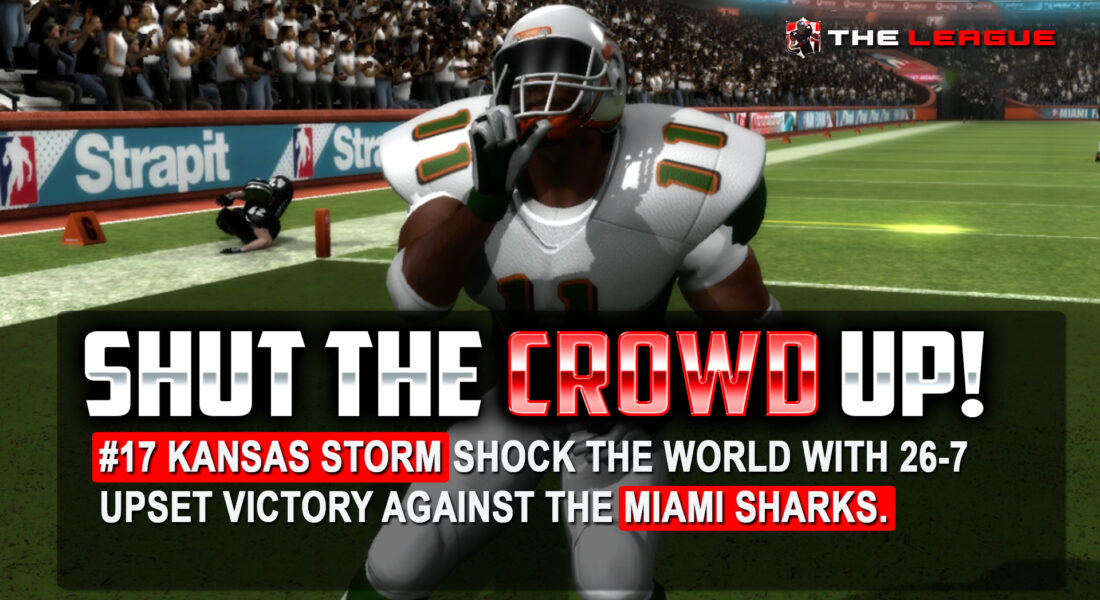 #17 Kansas Storm vs #8 Miami Sharks » Backbreaker Box Score