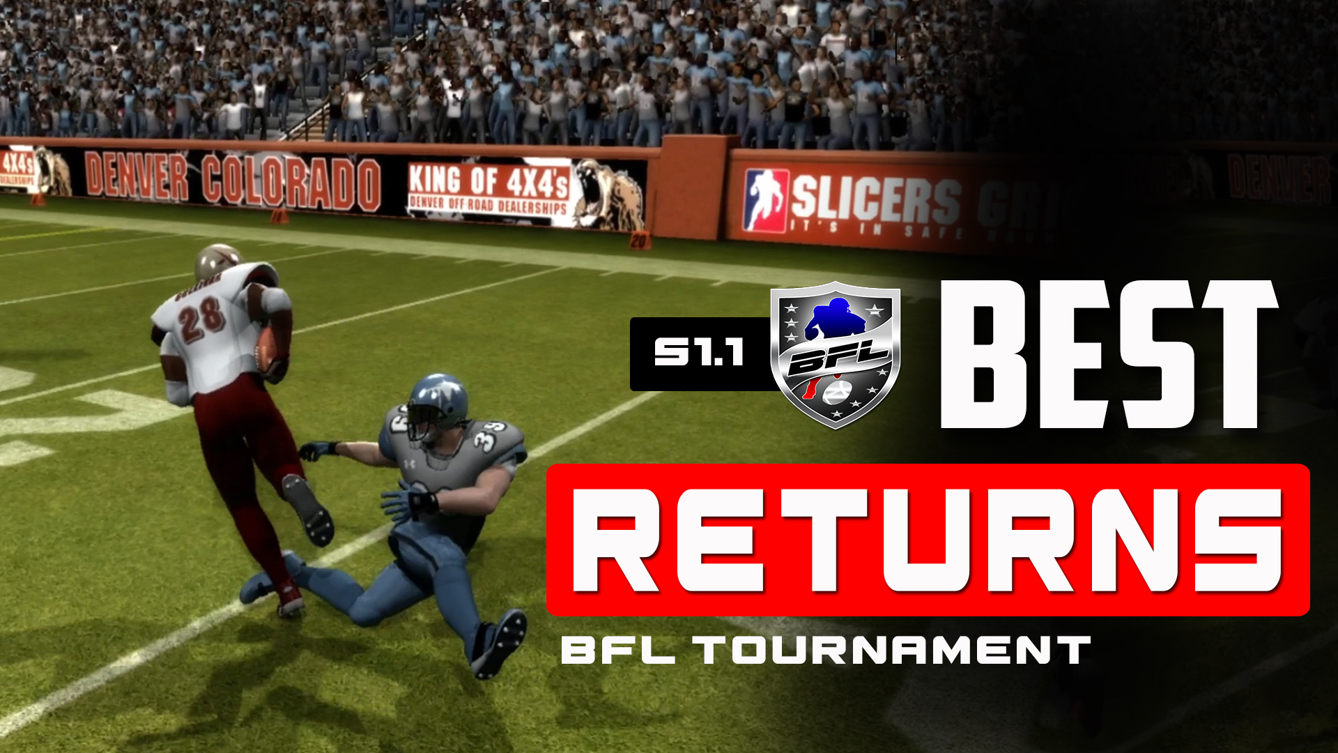 Best Kick Returns / Punt Returns In The BFL Tournament » Backbreaker Football League