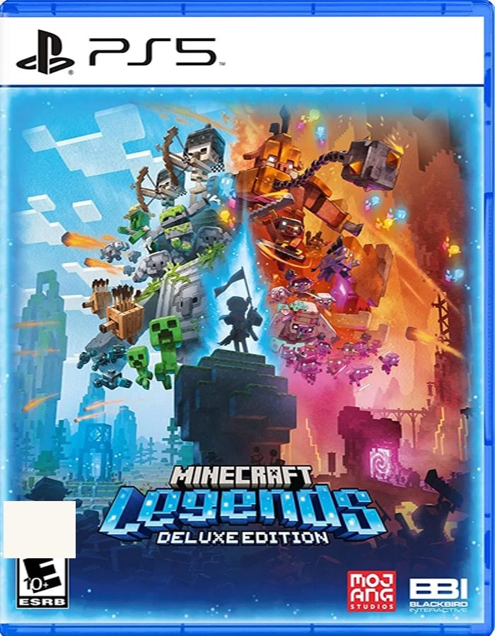 Minecraft Legends Deluxe Edition PS5 Game Cover