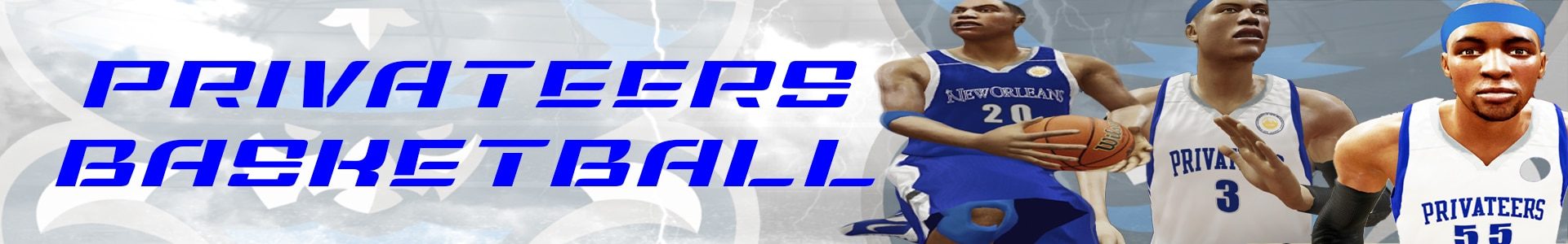 New Orleans Privateers Basketball Header